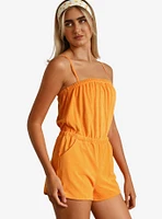 Dippin' Daisy's Napa Bandeau Style Romper Kumquat Terry