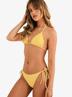 Dippin' Daisy's Palm Tie Back Triangle Swim Top Sunblock