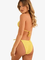 Dippin' Daisy's Palm Tie Back Triangle Swim Top Sunblock