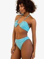 Dippin' Daisy's Amalfi String Tie Bandeau Swim Top Dippin Dot