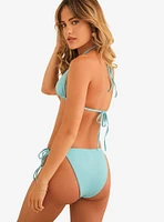 Dippin' Daisy's Palm Tie Back Triangle Swim Top Pool