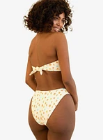 Dippin' Daisy's Lotus Bandeau Swim Top Clementine