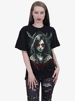 Spiral Hallow's Eve Front Print T-Shirt