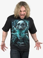 Spiral Ghost Skull T-Shirt