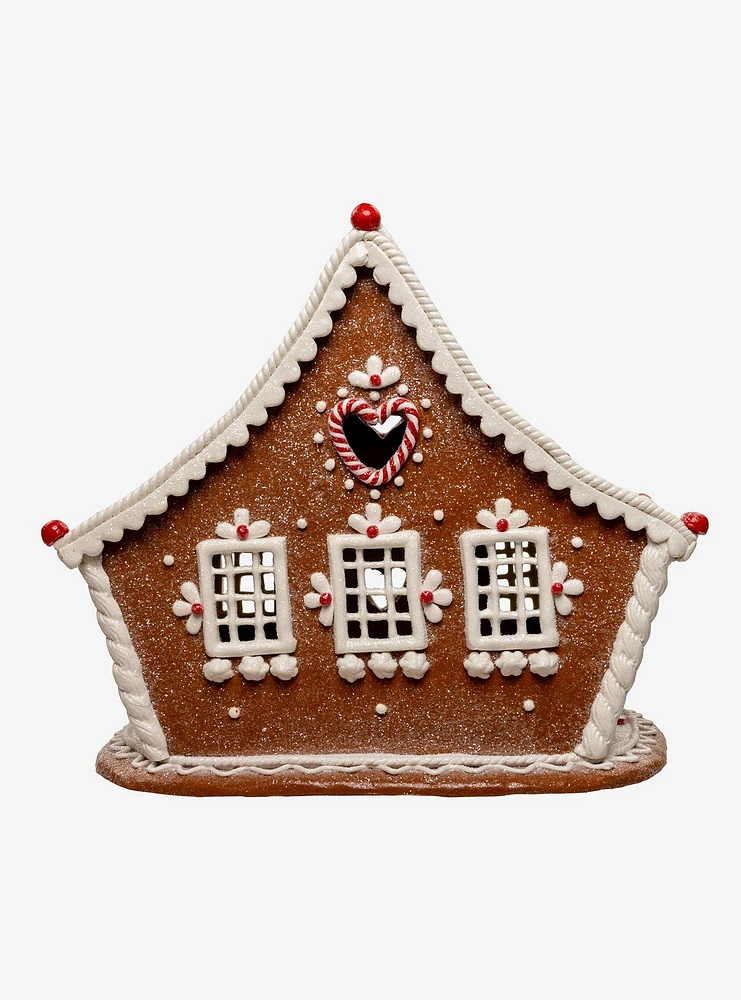 Gingerbread House LED Figure