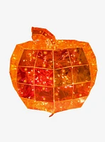 Orange Micro LED Holographic Jack-O-Lantern -Light