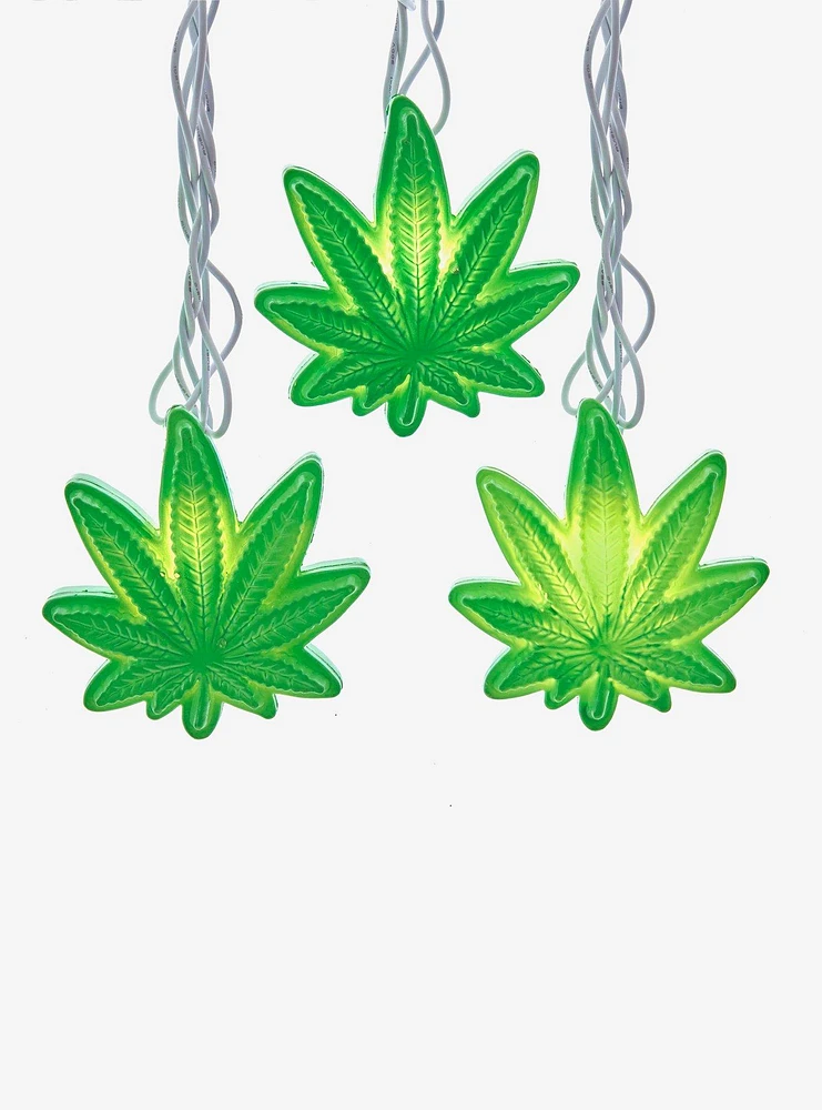 Opaque Cannabis String Light Set