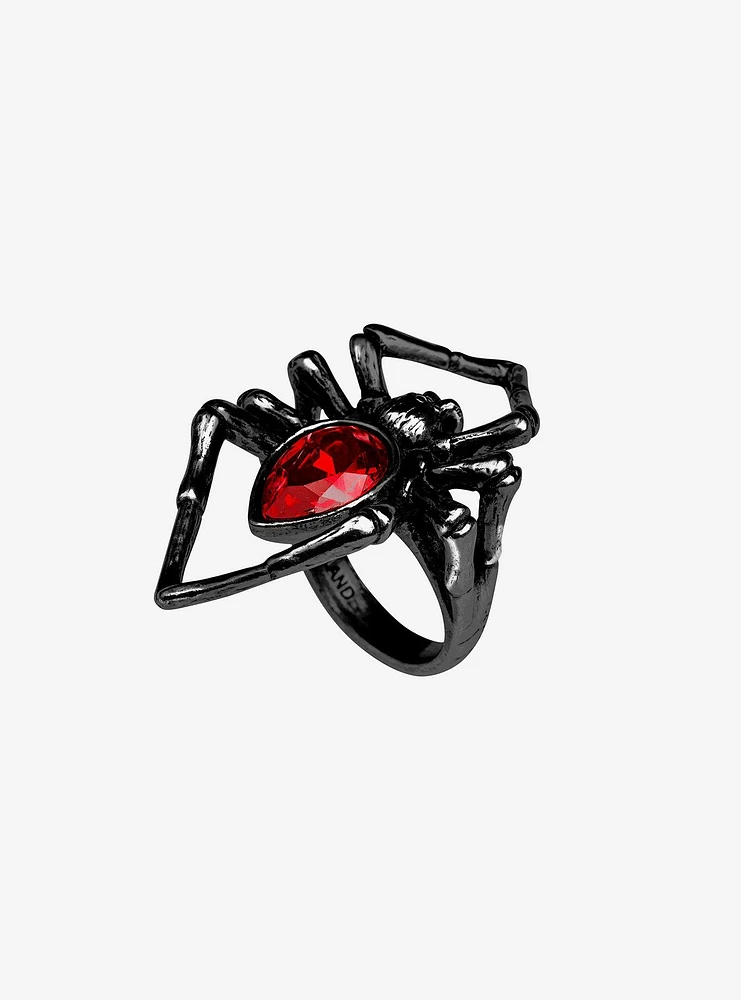 Alchemy of England Black Widow Ring