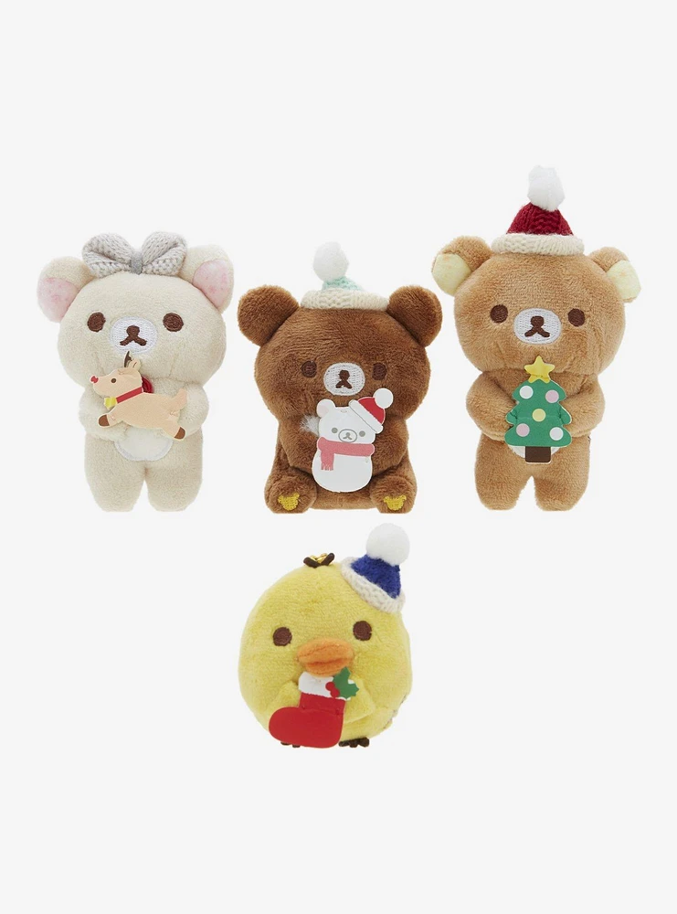 Rilakkuma Holiday Blind Box Plush Key Chain