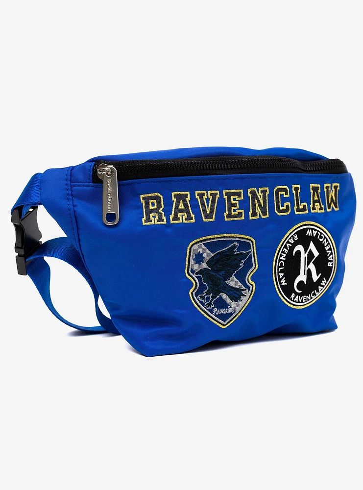 Harry Potter Ravenclaw Patches Embroidered Blue Canvas Fanny Pack