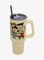 Peanuts Gang Classic Sketch Straw Tumbler with Handle - BoxLunch Exclusive
