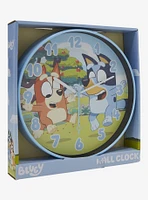 Bluey Bingo & Bluey Bouncing 10 Inch Wall Clock