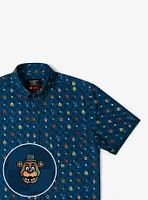 RSVLTS x Five Nights at Freddy's "Pixel Peril" Button-Up Shirt