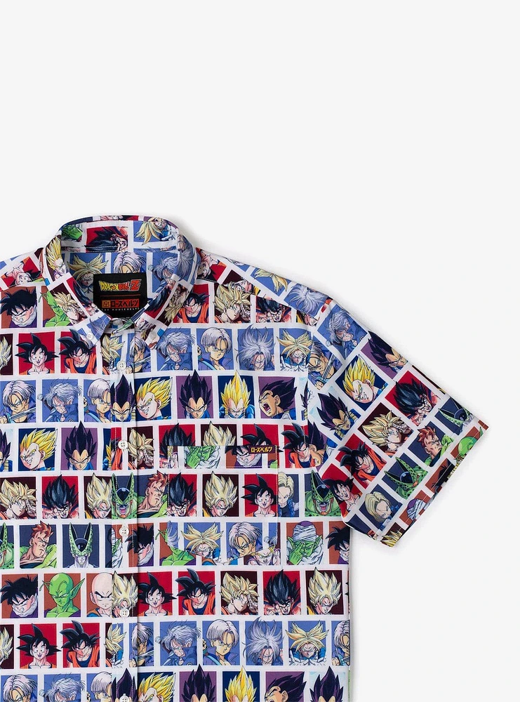 RSVLTS x Dragon Ball Z "Heroes and Enemies" Button-Up Shirt