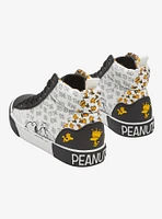 Peanuts Snoopy & Woodstock Hi-Top Sneakers