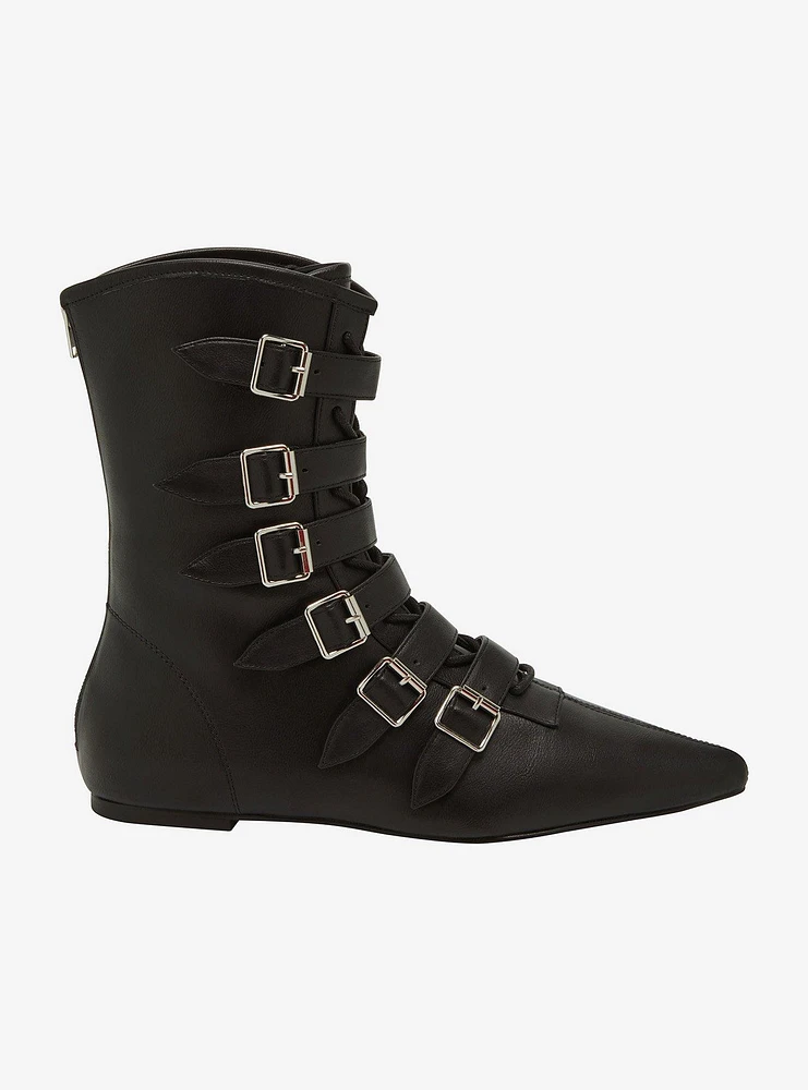 Strange Cvlt Coven Pike Flat Boots