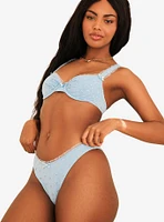 Dippin' Daisy's Priscilla Underwire Swim Top Baby Blue