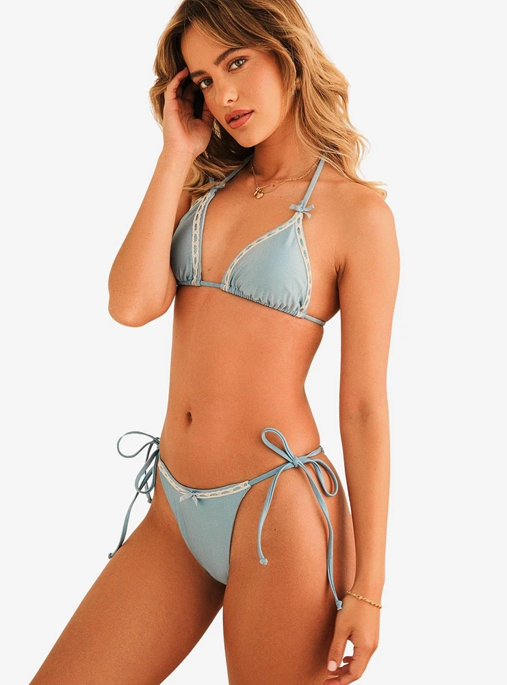 Dippin' Daisy's Always Tie String Swim Bottom Baby Blue