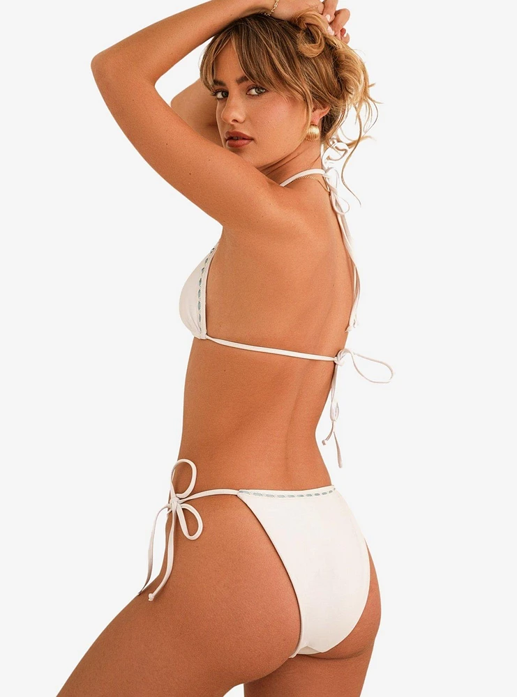 Dippin' Daisy's Always Tie String Swim Bottom White