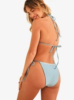 Dippin' Daisy's Love Me Triangle Swim Top Baby Blue