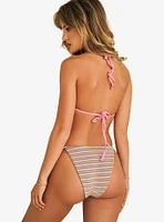 Dippin' Daisy's Mia Cheeky Swim Bottom Watermelon Stripe