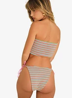 Dippin' Daisy's Tahoe Crop Top Watermelon Stripe