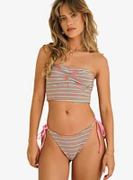 Dippin' Daisy's Tahoe Crop Top Watermelon Stripe