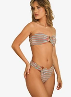 Dippin' Daisy's Lotus Bandeau Swim Top Watermelon Stripe