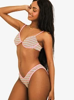 Dippin' Daisy's Daphne Underwire Swim Top Watermelon Stripe