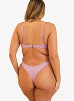 Dippin' Daisy's Seaport Thong Swim Bottom Lavender