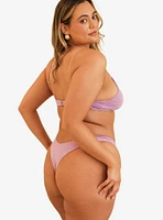 Dippin' Daisy's Seaport Thong Swim Bottom Lavender