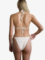 Dippin' Daisy's Palm Tie Back Triangle Swim Top Shortcake