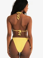 Dippin' Daisy's Gracie Triangle Swim Top Sunshine Waffle