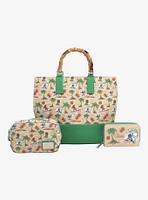 Loungefly Disney Lilo & Stitch Surfing Stitch Canvas Small Zip Wallet - BoxLunch Exclusive