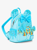 Loungefly Disney Minnie Mouse Lollipop Blue Sprinkle Ears Mini Backpack - BoxLunch Exclusive