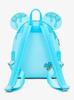 Loungefly Disney Minnie Mouse Lollipop Blue Sprinkle Ears Mini Backpack - BoxLunch Exclusive
