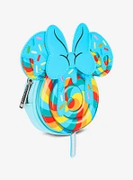 Loungefly Disney Minnie Mouse Blue Lollipop Figural Coin Purse - BoxLunch Exclusive
