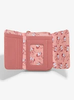 Loungefly Disney Minnie Mouse Debossed Silhouettes Pink Wallet - BoxLunch Exclusive