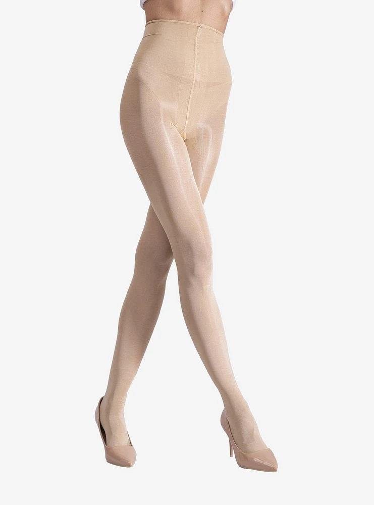 Natural Lustrous Silky Shiny 40 Denier Tights