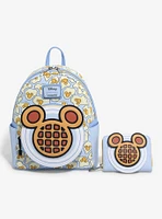 Loungefly Disney Mickey Mouse Breakfast Waffle Scented Mini Backpack - BoxLunch Exclusive