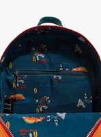 Loungefly Disney A Goofy Movie Camping Canvas Mini Backpack — BoxLunch Exclusive