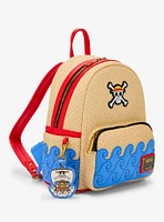 Loungefly One Piece Waves Textured Mini Backpack - BoxLunch Exclusive