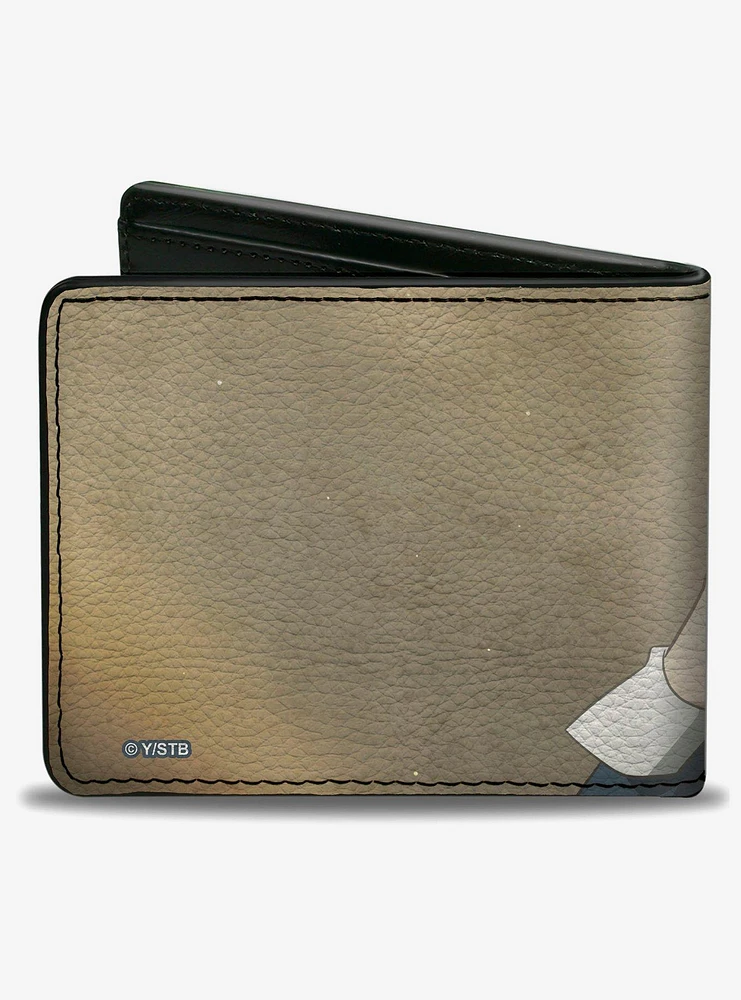 Black Clover Asta Sideways Look Pose Tans Bifold Wallet