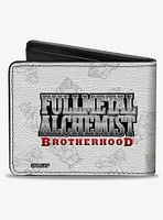 Fullmetal Alchemist Brotherhood Chibi Elric Brothers Pose Bifold Wallet