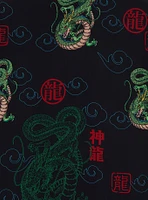 Dragon Ball Z Shenron Allover Print Woven Button-Up - BoxLunch Exclusive