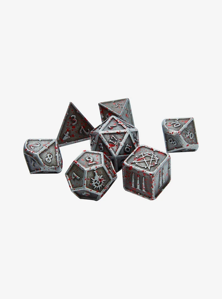 Diablo IV Metal Polyhedral Dice Set