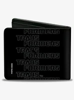 Transformers Megatron Vs Optimus Prime Its You and Me Scene Bifold Wallet