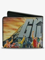 GI Joe Retro Yo Joe Stone Group Pose Bifold Wallet