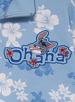 Disney Lilo & Stitch Surfing Women's Plus Quarter Zip Crewneck — BoxLunch Exclusive