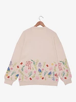 Dora the Explorer Floral Embroidered Crewneck — BoxLunch Exclusive